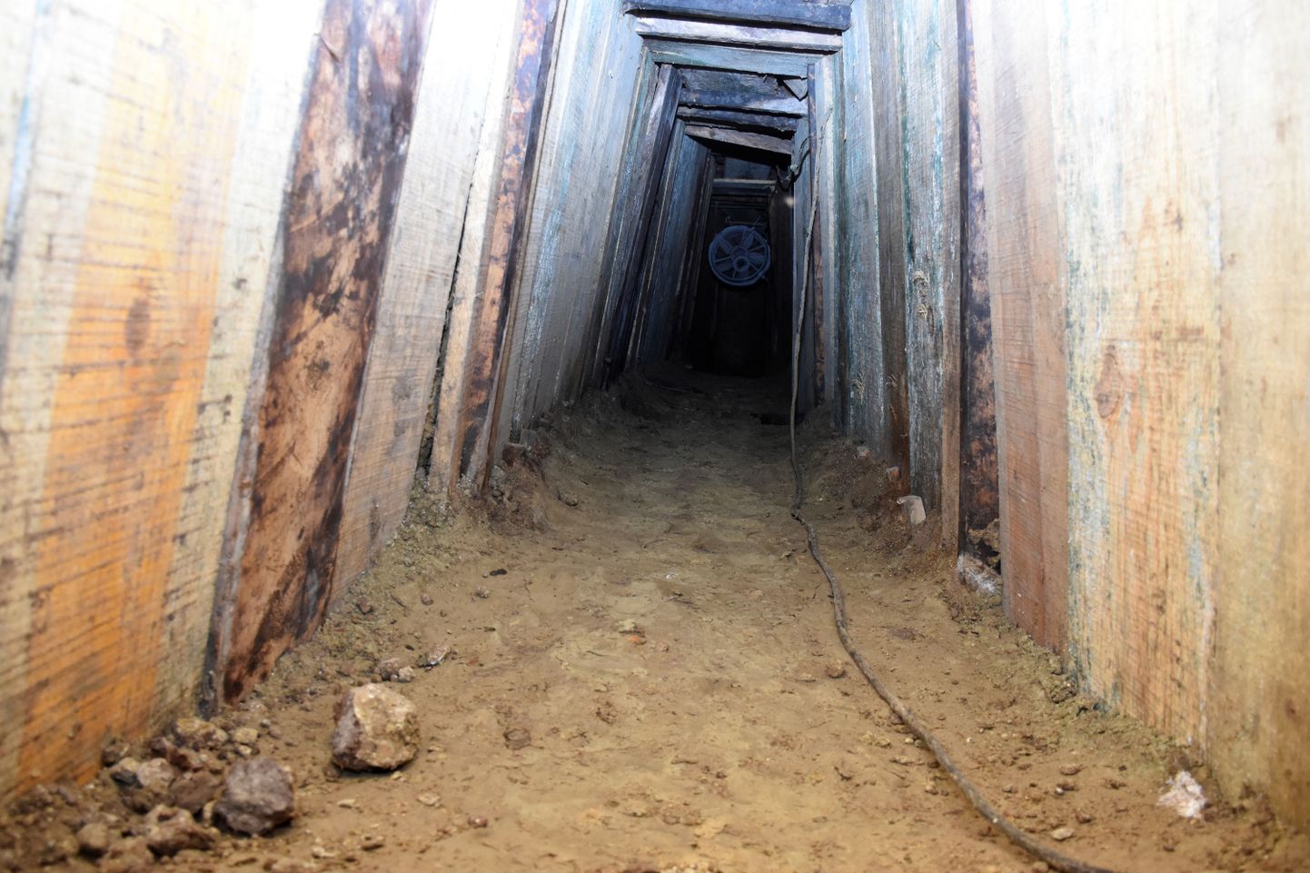 Põgenemiseks kasutatud tunnel Ciudad Victoria vangla all.