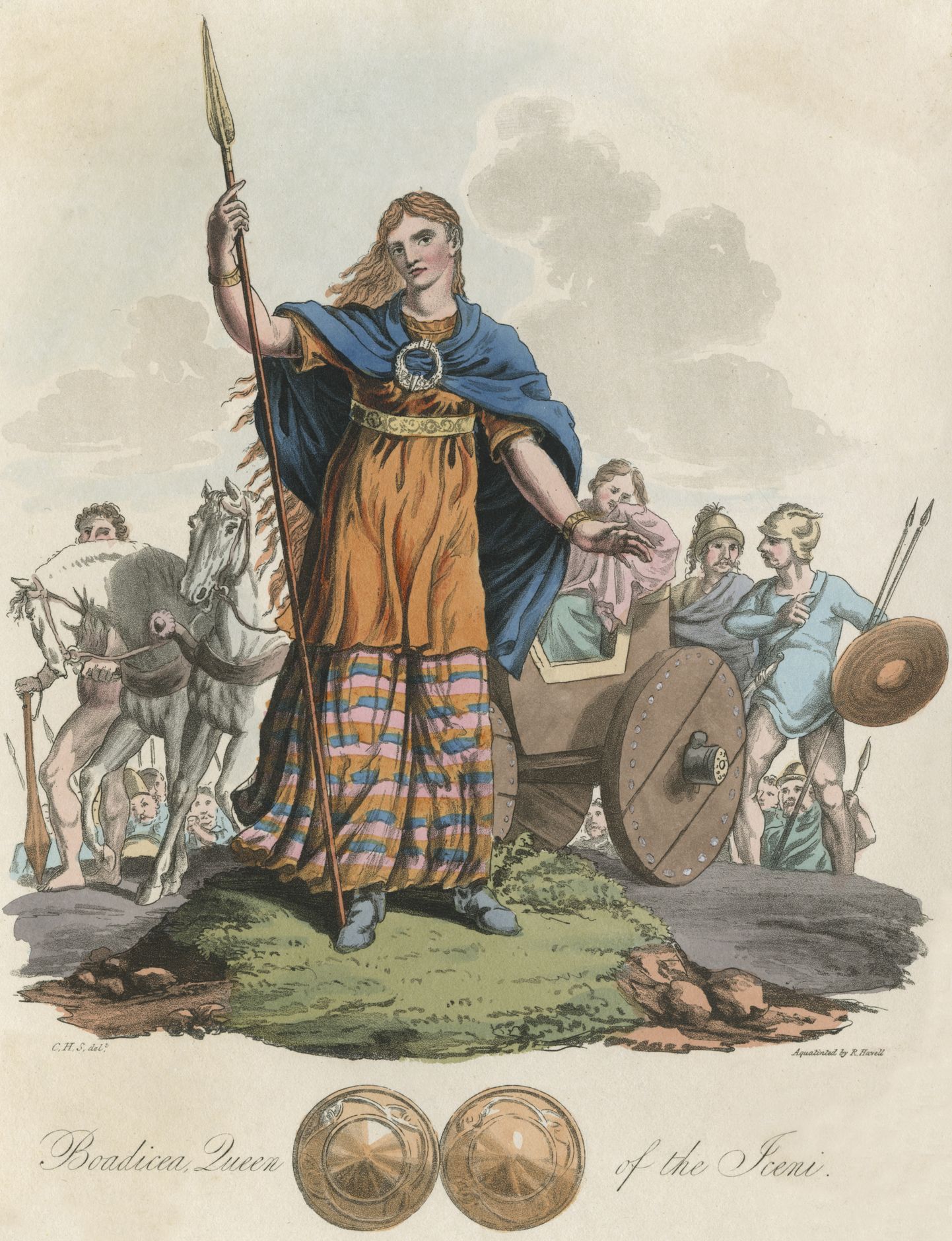 Ikeenide hõimu kuninganna Boudicca.