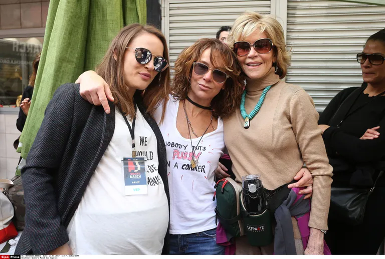 Natalie Portman, Jennifer Grey, Jane Fonda naiste protestil LA-s/ F. Sadou/SIPA/1701221801