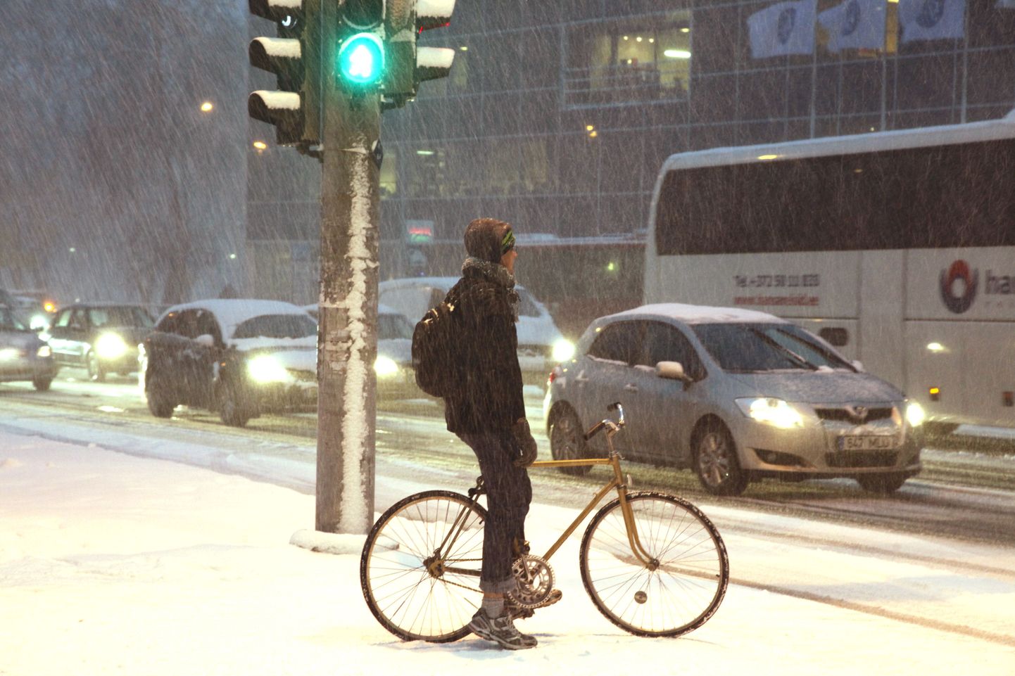 Lumi Tallinnas.
