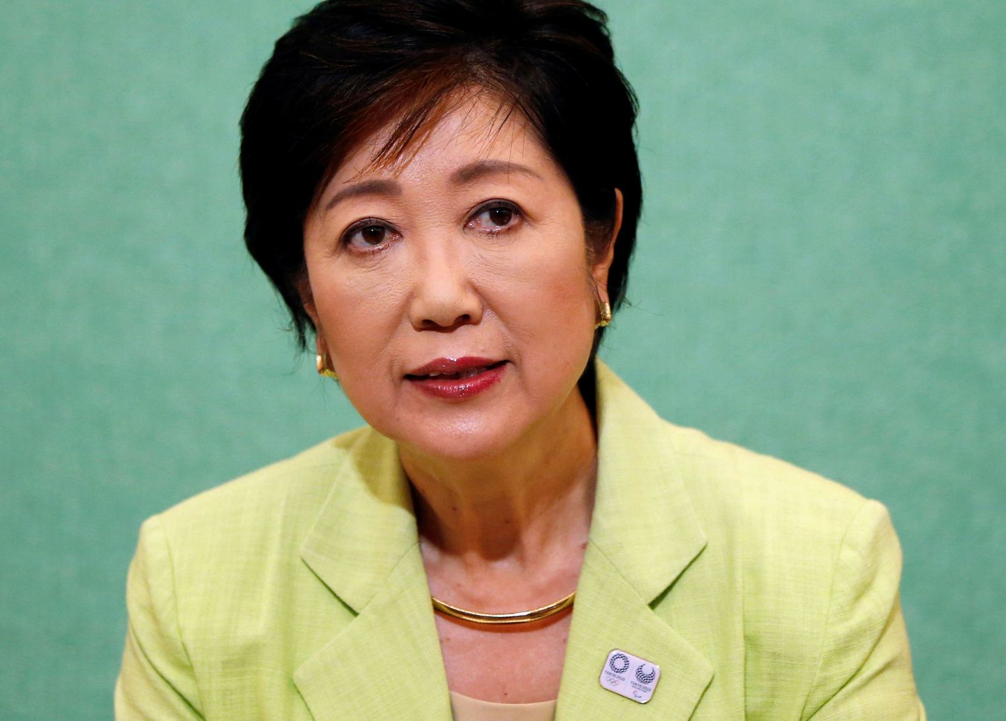 Tokyo kuberner Yuriko Koike.