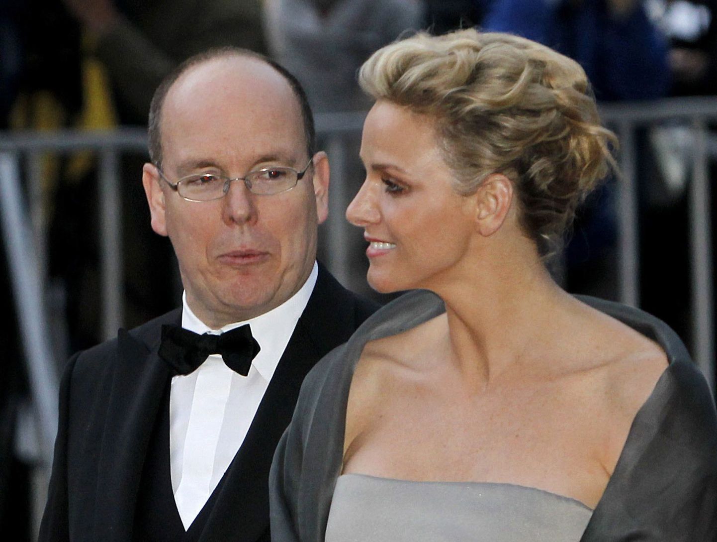 Monaco vürst Albert II ja tema väljavalitu Charlene Wittstock.