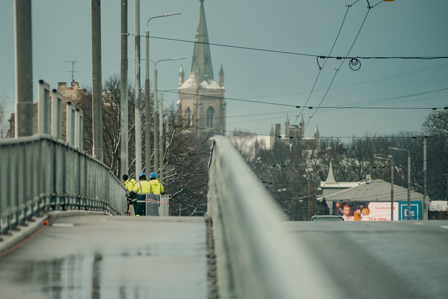 Деглавский мост в Риге