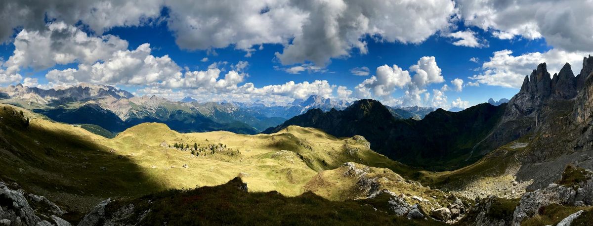 Alta Via 2 Itaalia Dolomiitides, avarad orud, hambulised mäed ja kilomeetrite kaupa hingematvaid vaateid.