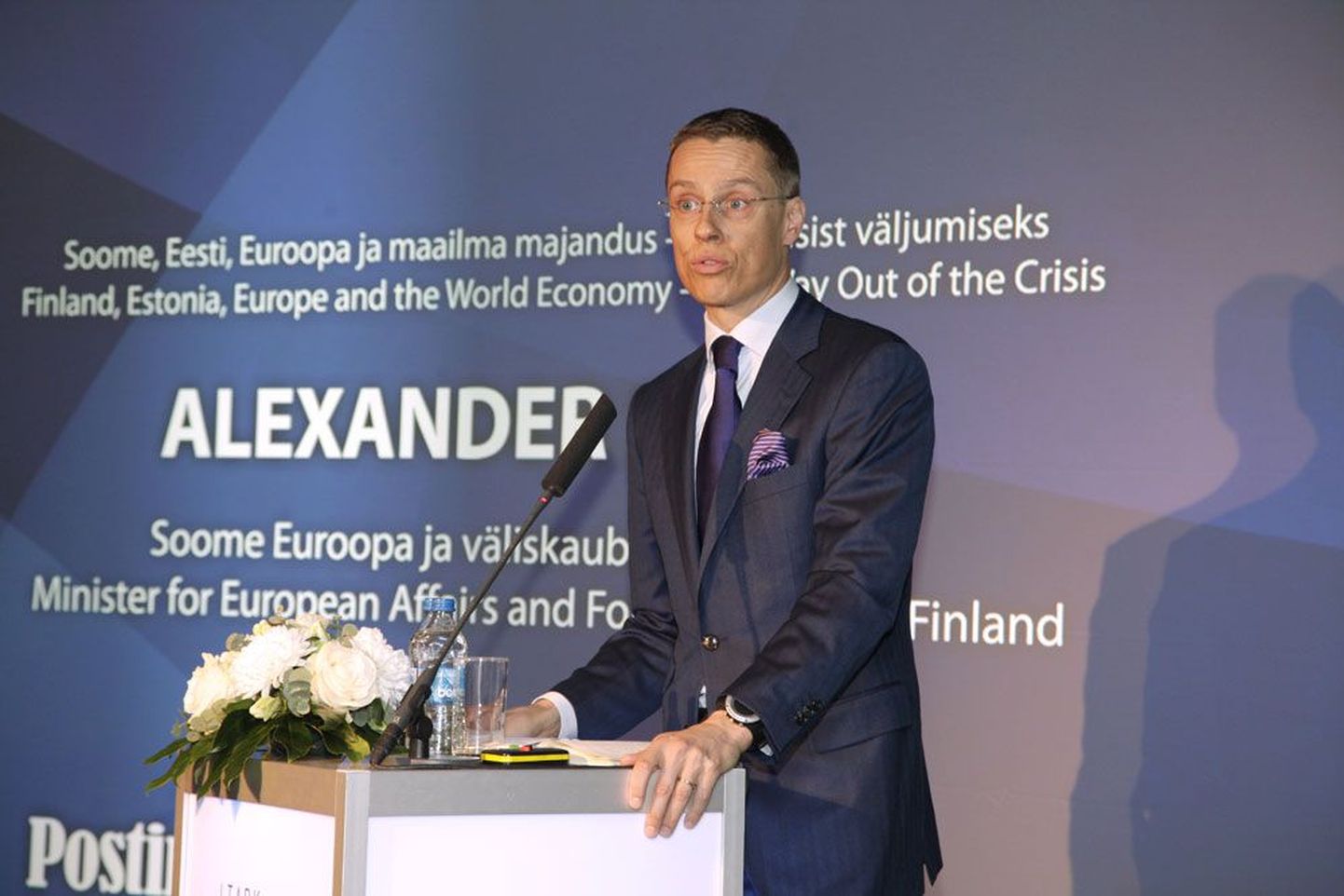 Soome minister Alexander Stubb lausus, et maailmas on palju neid, kes võiksid Eesti viimase paari aasta edu kadestada.