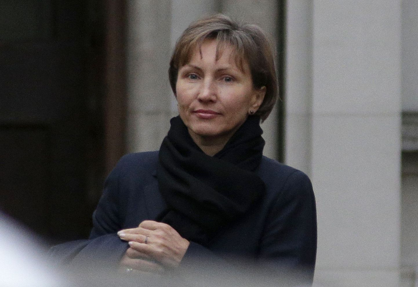 Aleksandr Litvinenko lesk Marina Litvinenko Londonis 2. veebruaril.