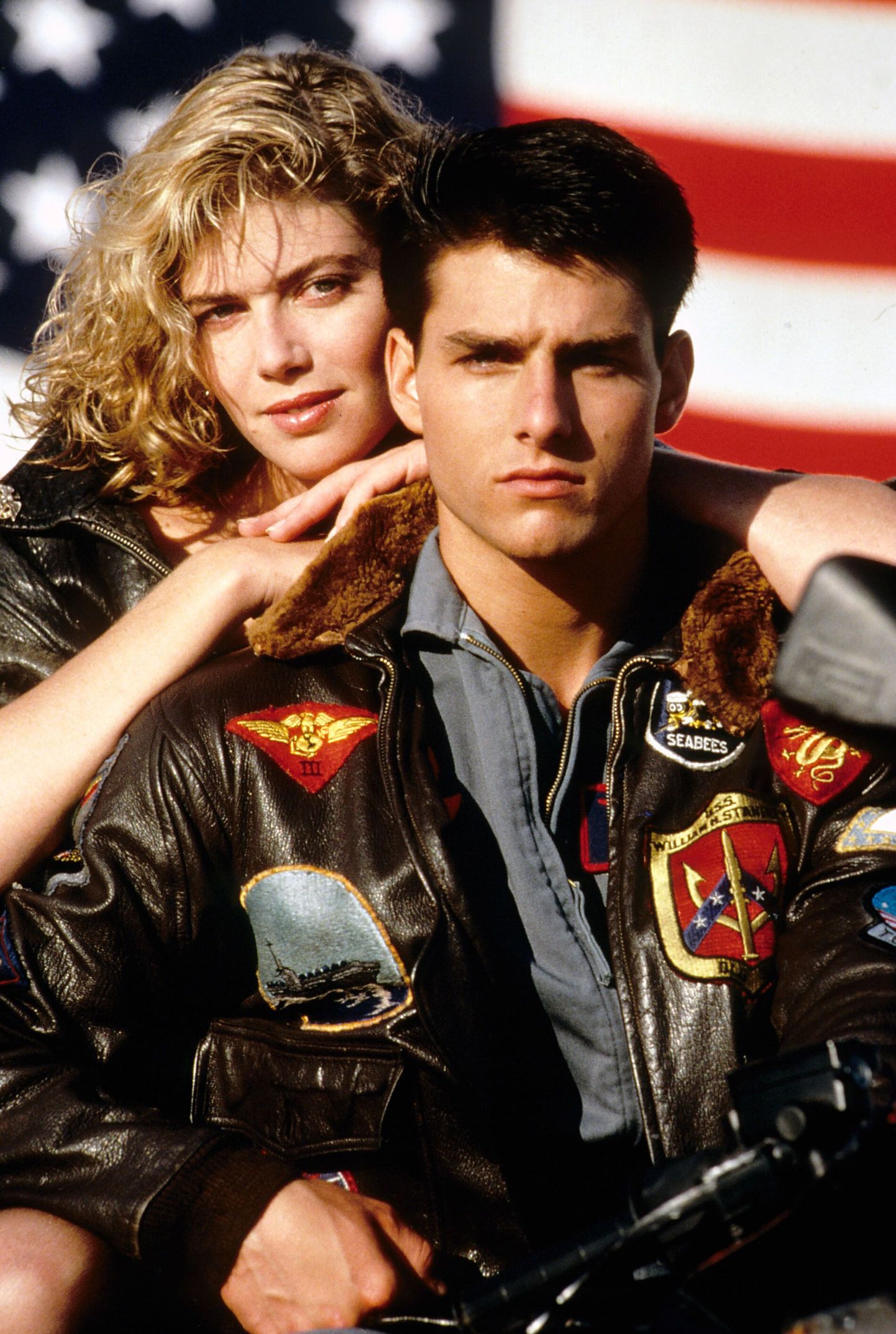 Kelly McGillis ja Tom Cruise 1986. aasta hittfilmis «Top Gun»