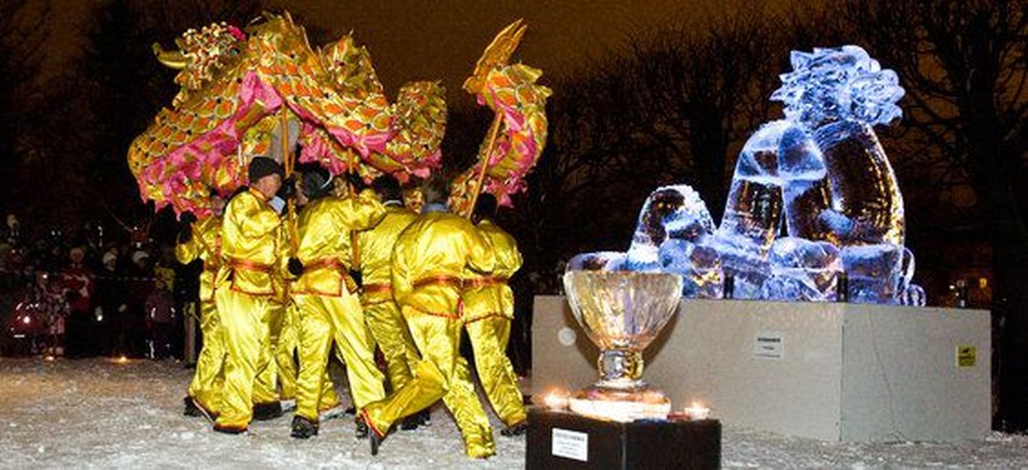 Kadriorus tähistati draakoniaasta saabumist Hiina rituaalidega
