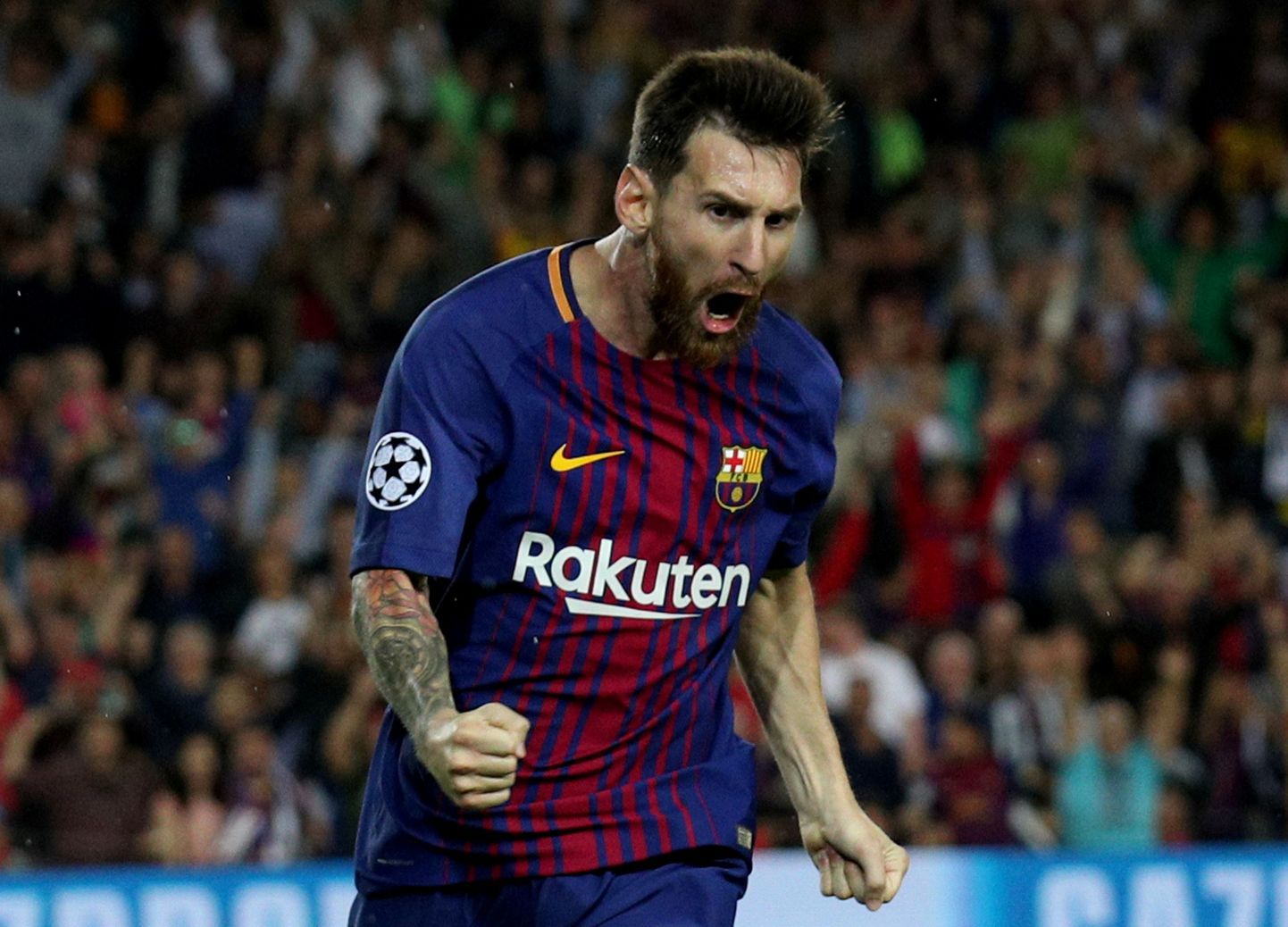 FC Barcelona ründaja Lionel Messi. Järgmistel hooaegadel kohtab FC Barcelona Meistrite liiga alagrupiturniiril ilmselt tugevamat vastupanu, sest väikeriikide esindajate hulk väheneb.