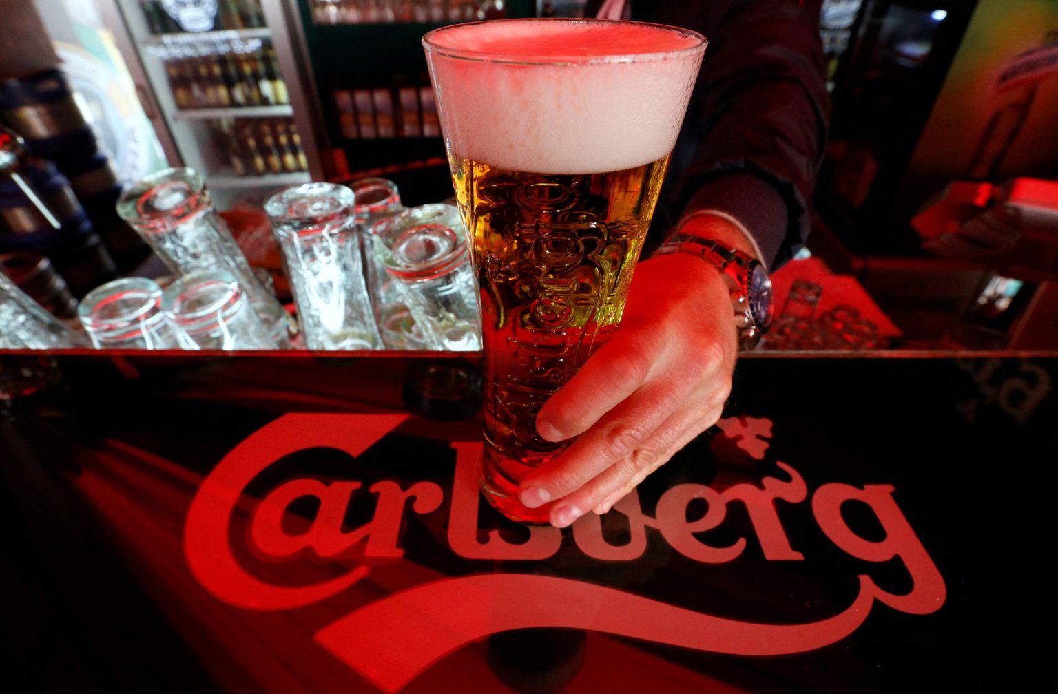 Carlsberg alus.