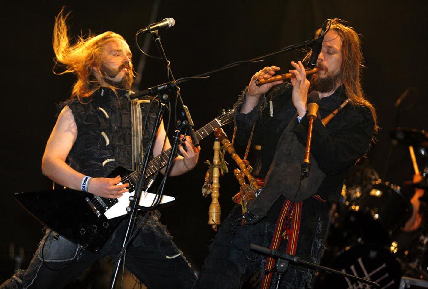 Metsatöll esinemas 2010. aasta "Reiu Rockil".