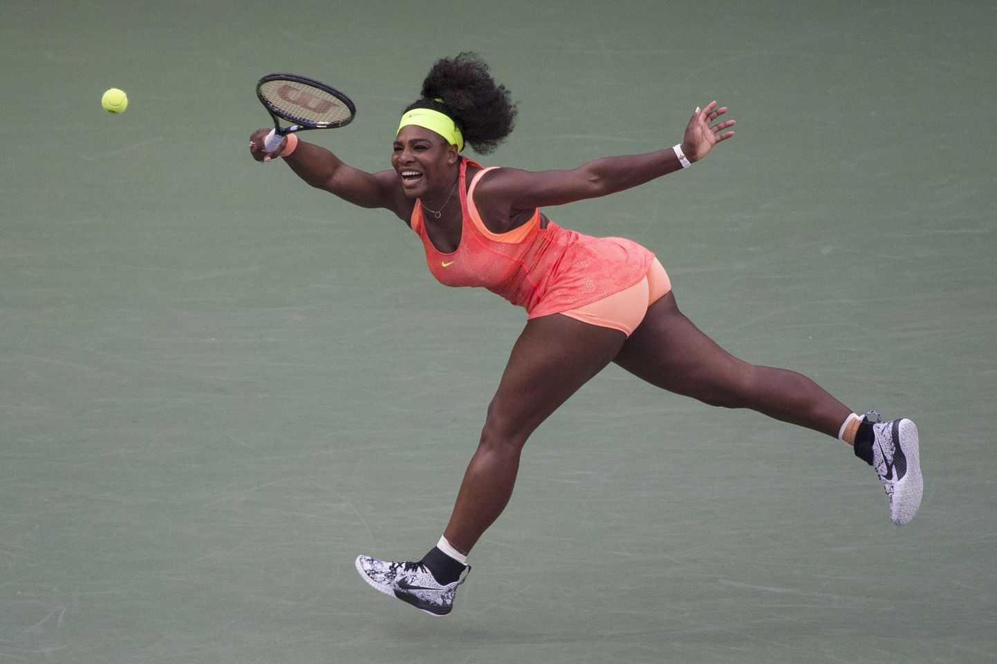 Serena Williams kohtumises Madison Keys'i vastu.