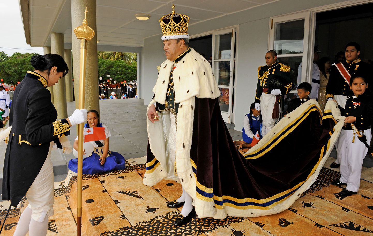 Tonga eelmine kuningas Tupou V.