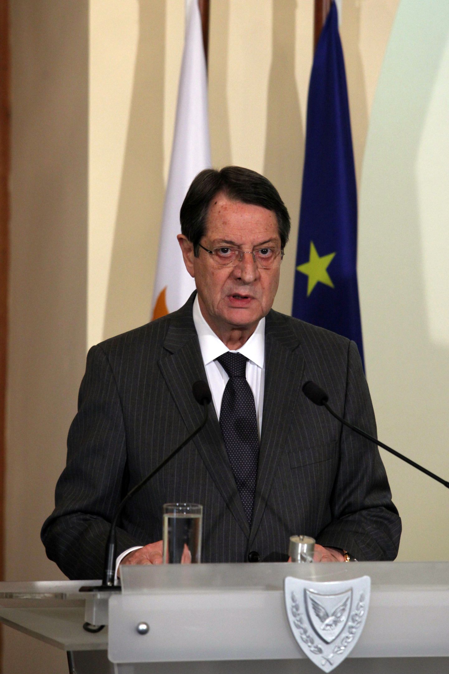 Küprose president Nicos Anastasiades