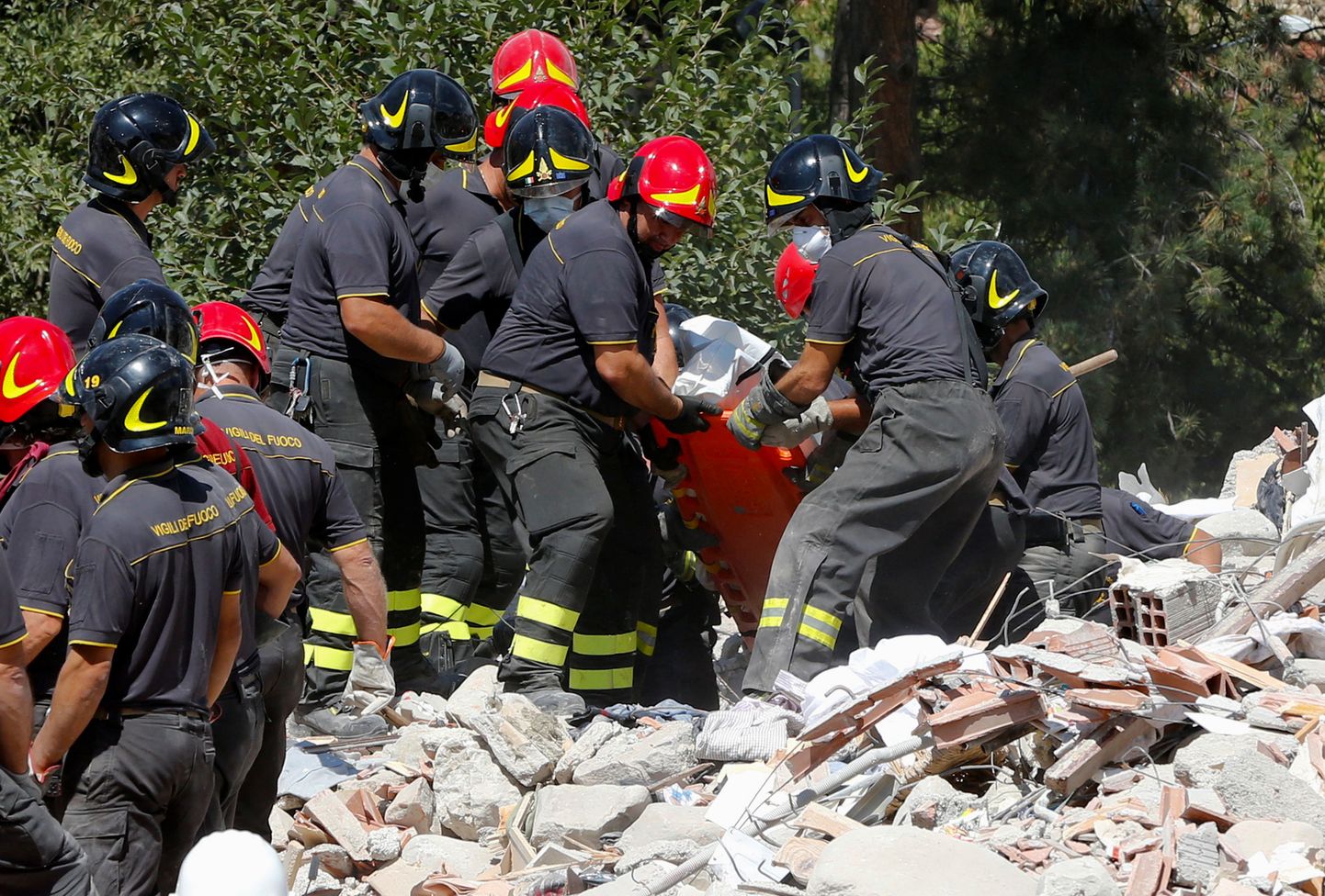 Itaalia maavärina ohver