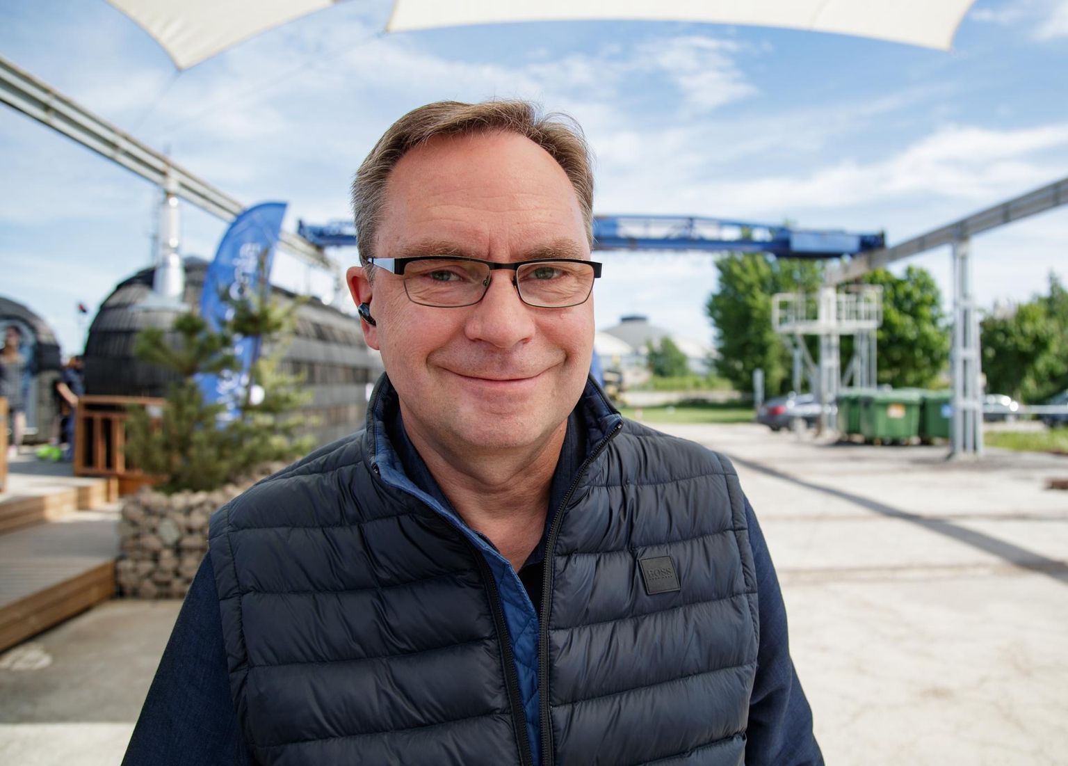 Ettevõtja Allan Martinson.
