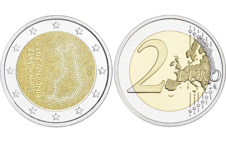 Kahe-eurone Soome juubelimärgisega käiberaha tuleb kasutusele 1. juunil 2017 ja kehtib maksevahendina kogu euro-alal. 