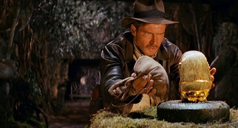 Kaader filmist «Indiana Jones kadunud laeka jälil». Pildil Harrison Ford