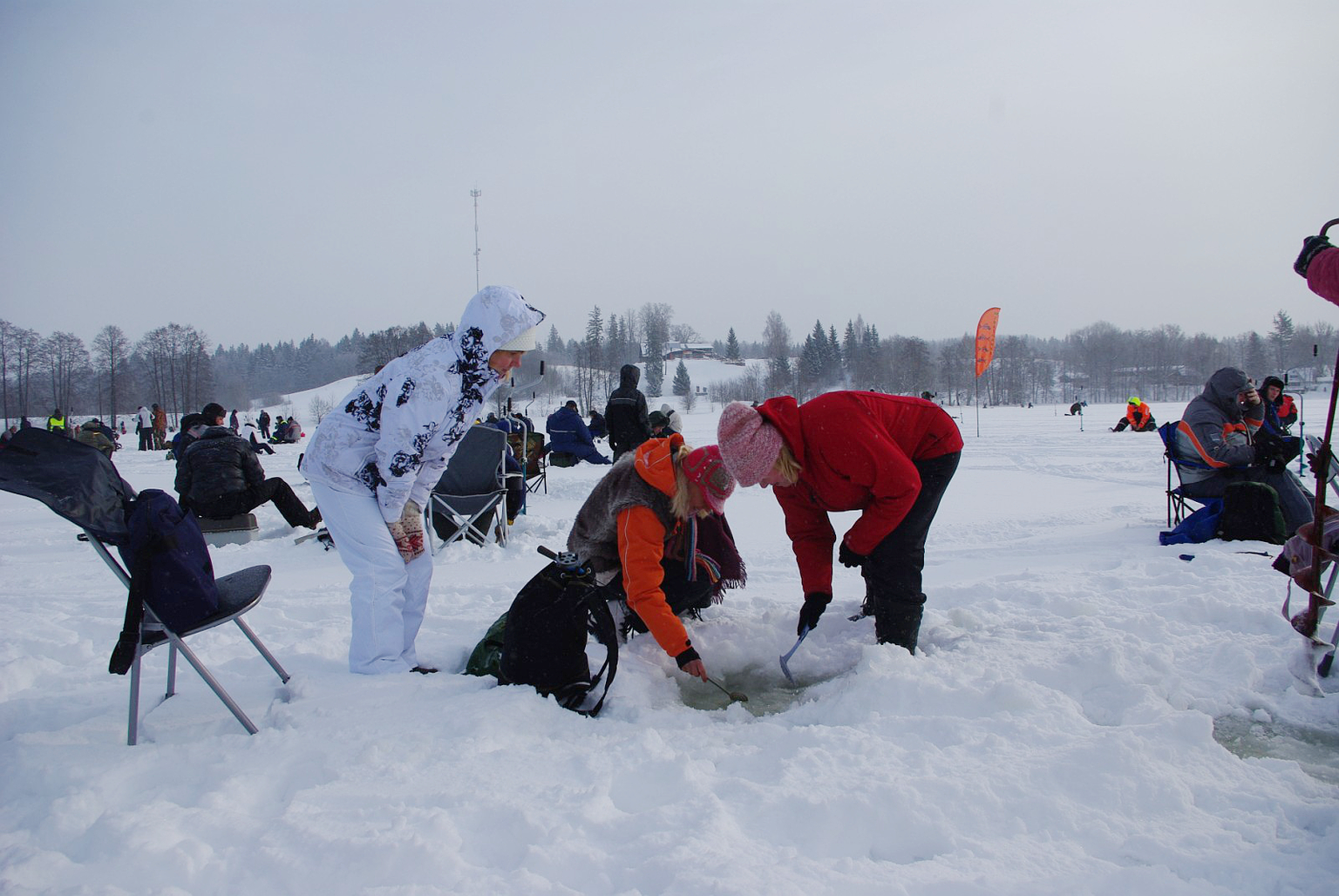 Otepää kandis on varemgi kalapüügivõistlusi peetud.