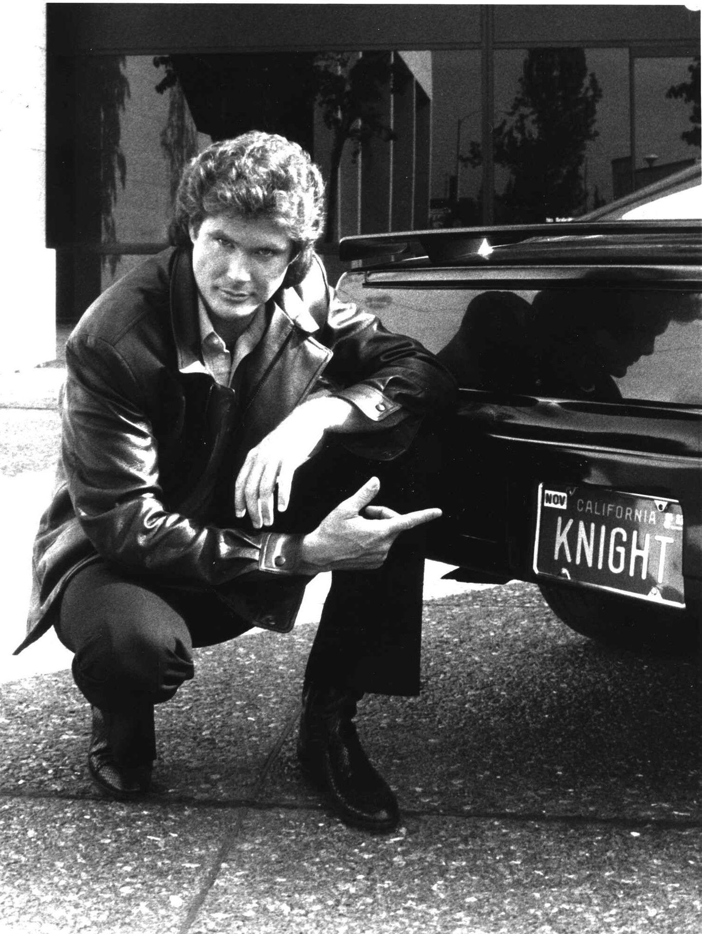 David Hasselhoff 1985.aastal sarjas «Knight Rider».