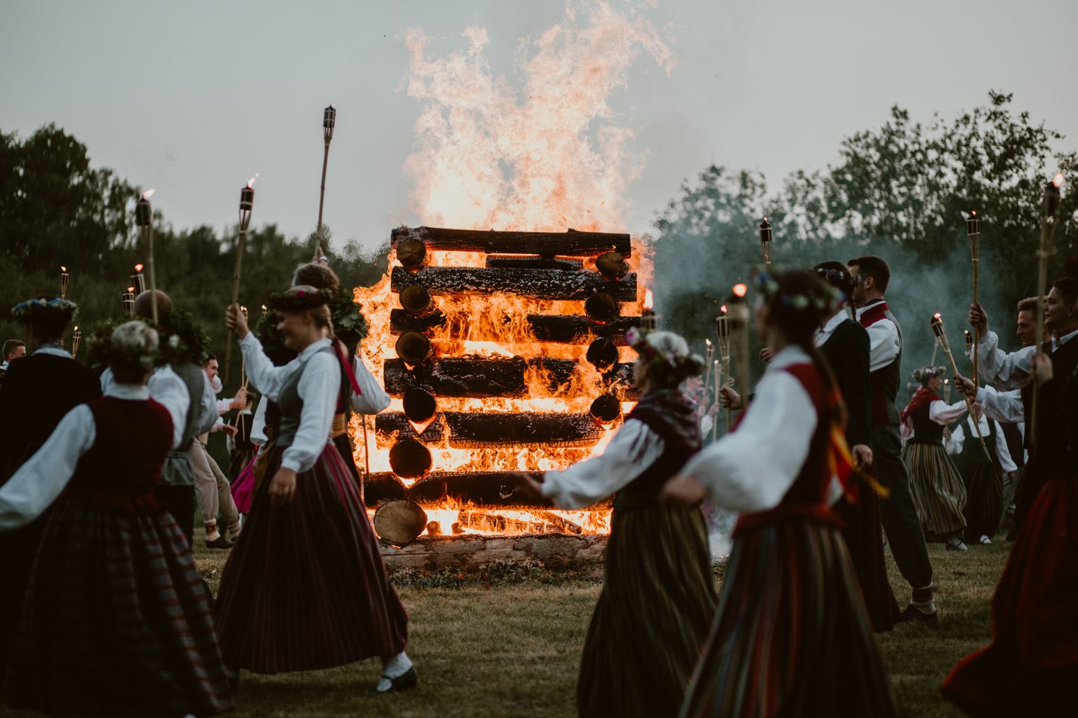 Vasaras saulgriežu mistēriju "Līgo Saule". Attēls ilustratīvs.