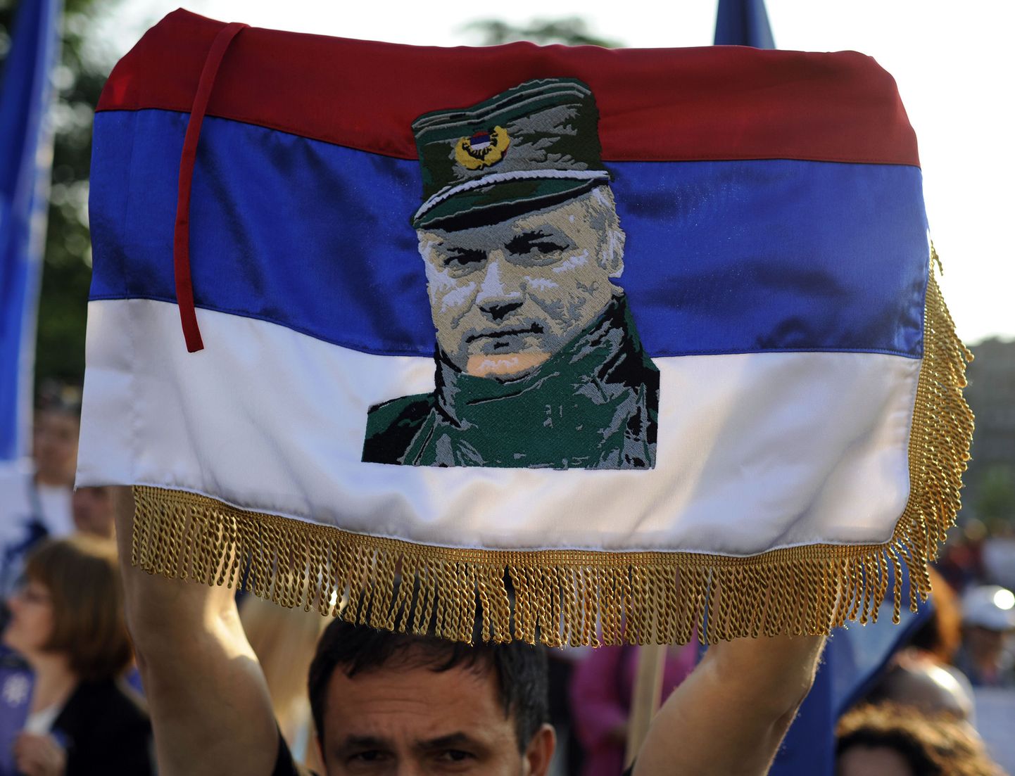 Serbia marurahvuslased avaldasid nädalavahetusel Belgradis meelt Ratko Mladići väljasaatmise vastu.