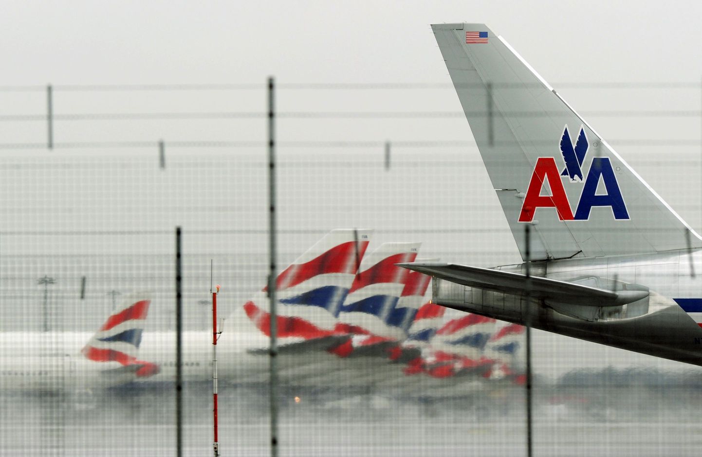 American Airlines'i lennuk Heathrow lennujaamas