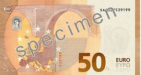 Täna lastakse ringlusse uus 50-eurone