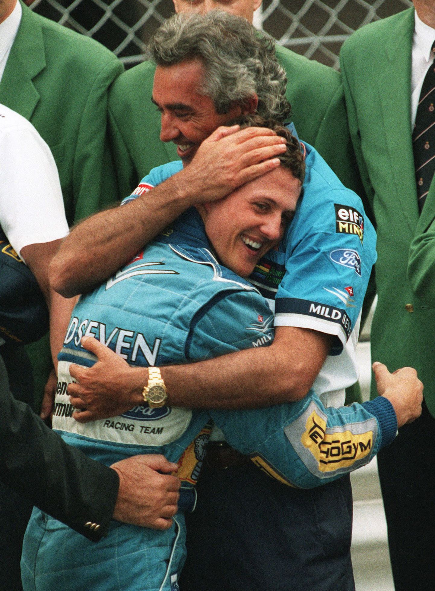 Flavio Briatore ja Michael Schumacher