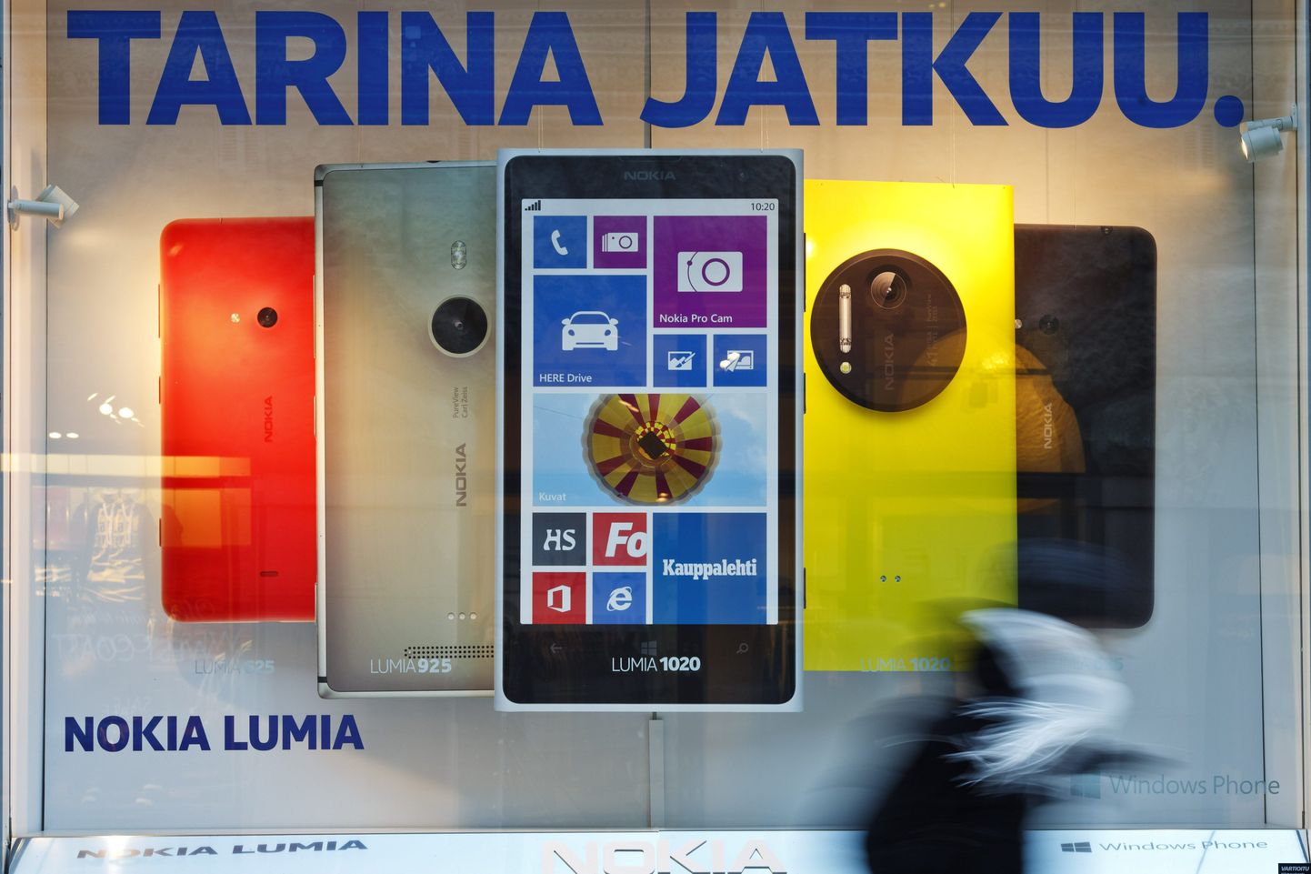 Kuigi reklaam väidab, et lugu jätkub, jäi Nokia klaster liiga kauaks harjunud rajale.