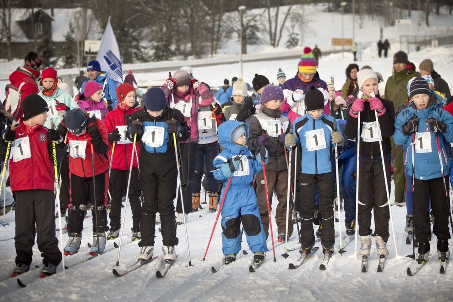 «FIS World Snow Day» Tartu maratoni Otepää lastesõidud.