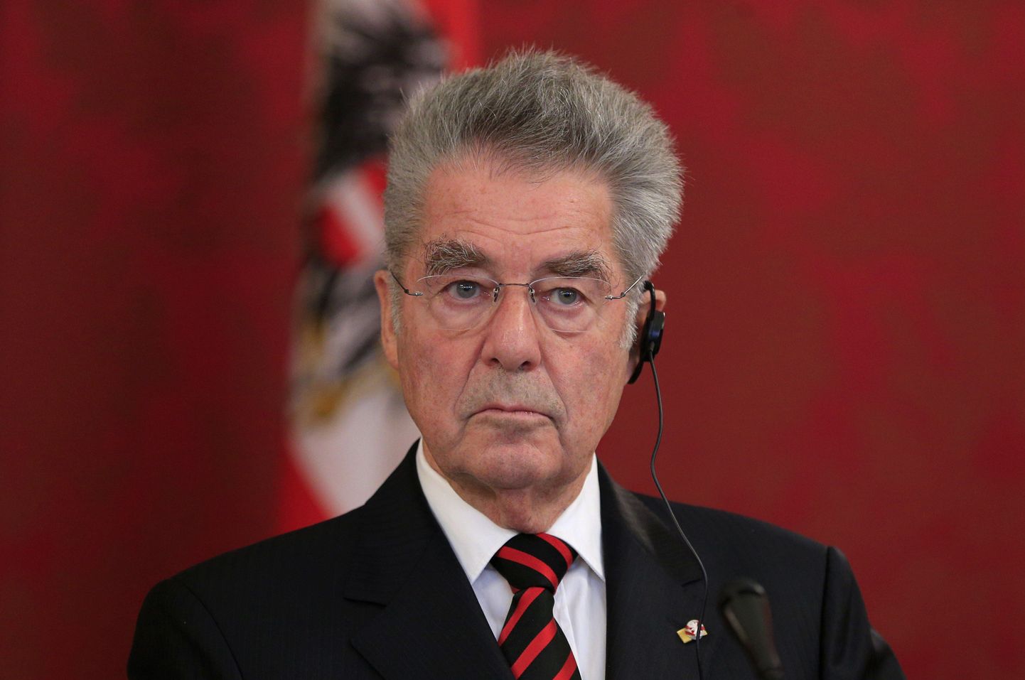 Austria president Heinz Fischer.