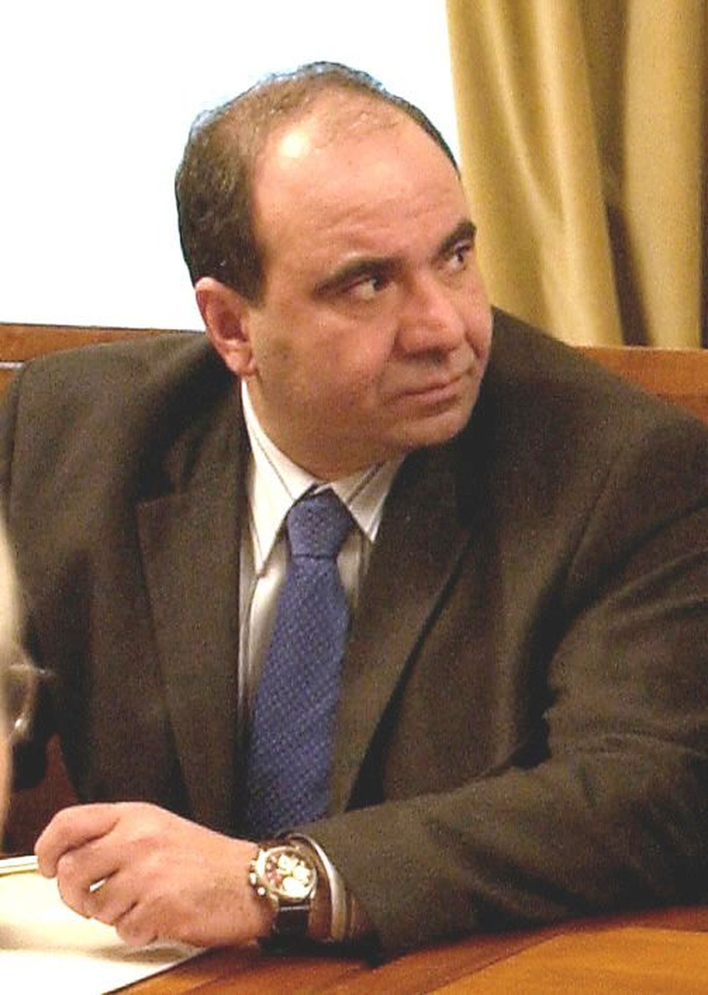 Gruusia kunagine valitsusjuht Zurab Žvania.