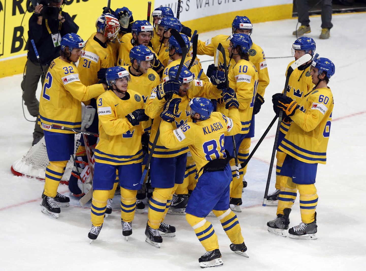Rootsi jäähokikoondis võitis MM-pronksi.