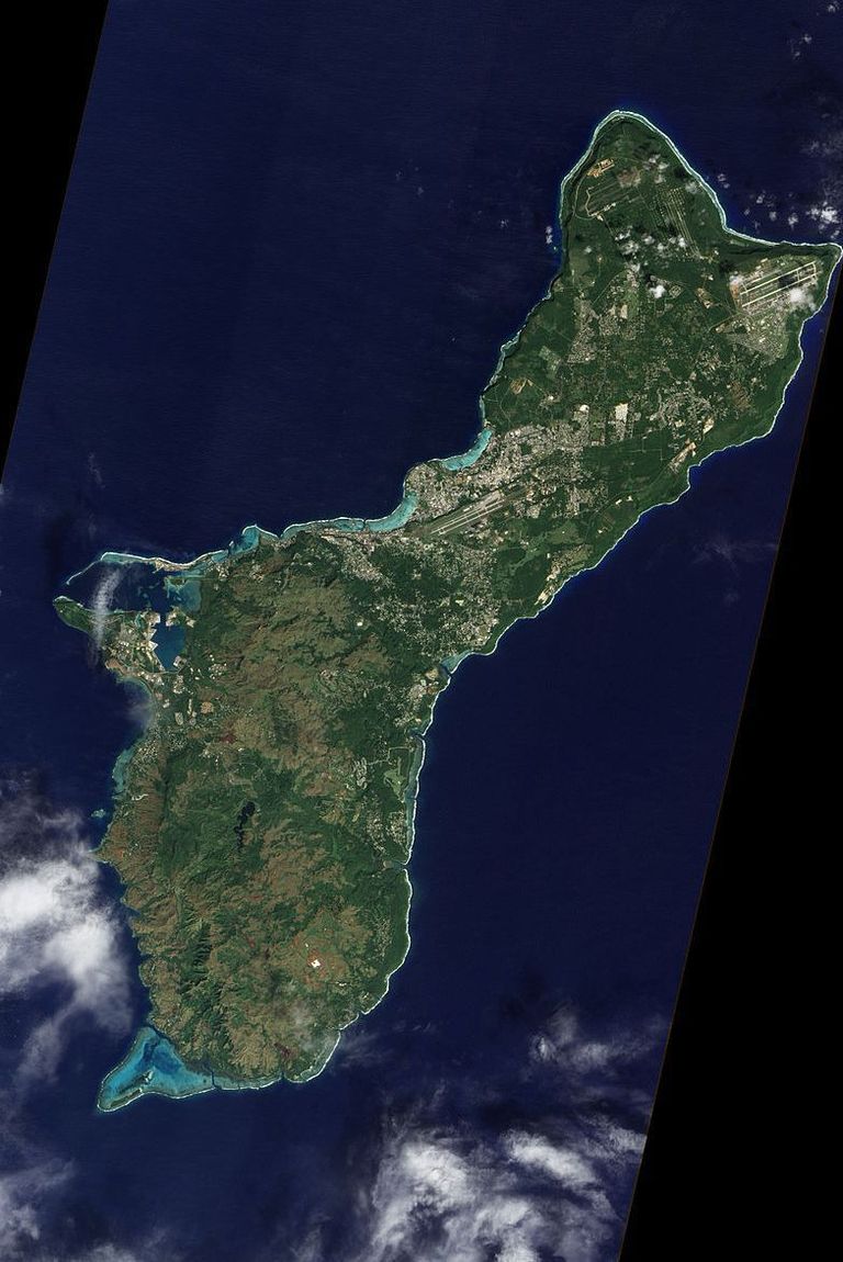 Vaikses ookeanis asuv Guami saar kuulub USAle / wikipedia.org