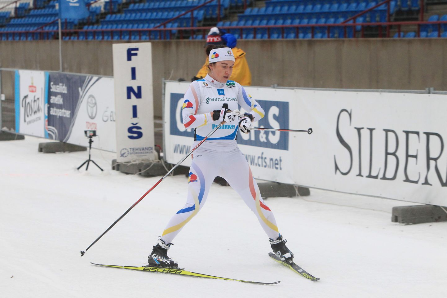 Naiste arvestuses saavutas Jõulumäel esimese koha Karupesa Teami suusataja Triin Ojaste.