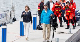 Paparatso pildid: president Kaljulaid purjetas maailma suurima jahiga