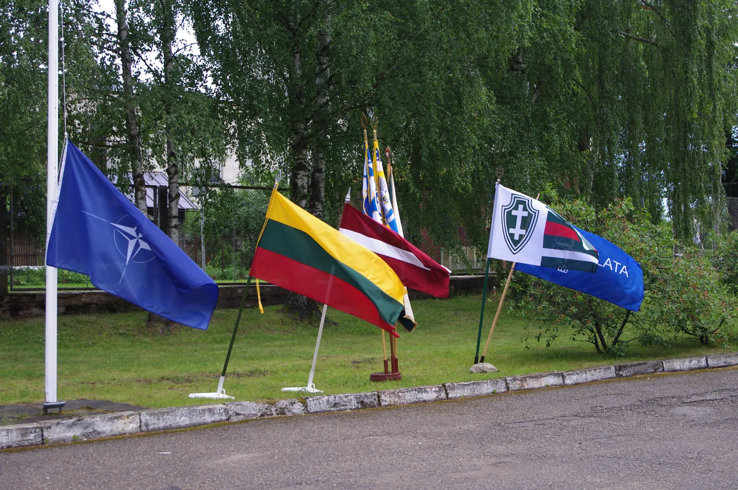 NATO teemaline laager Valgas