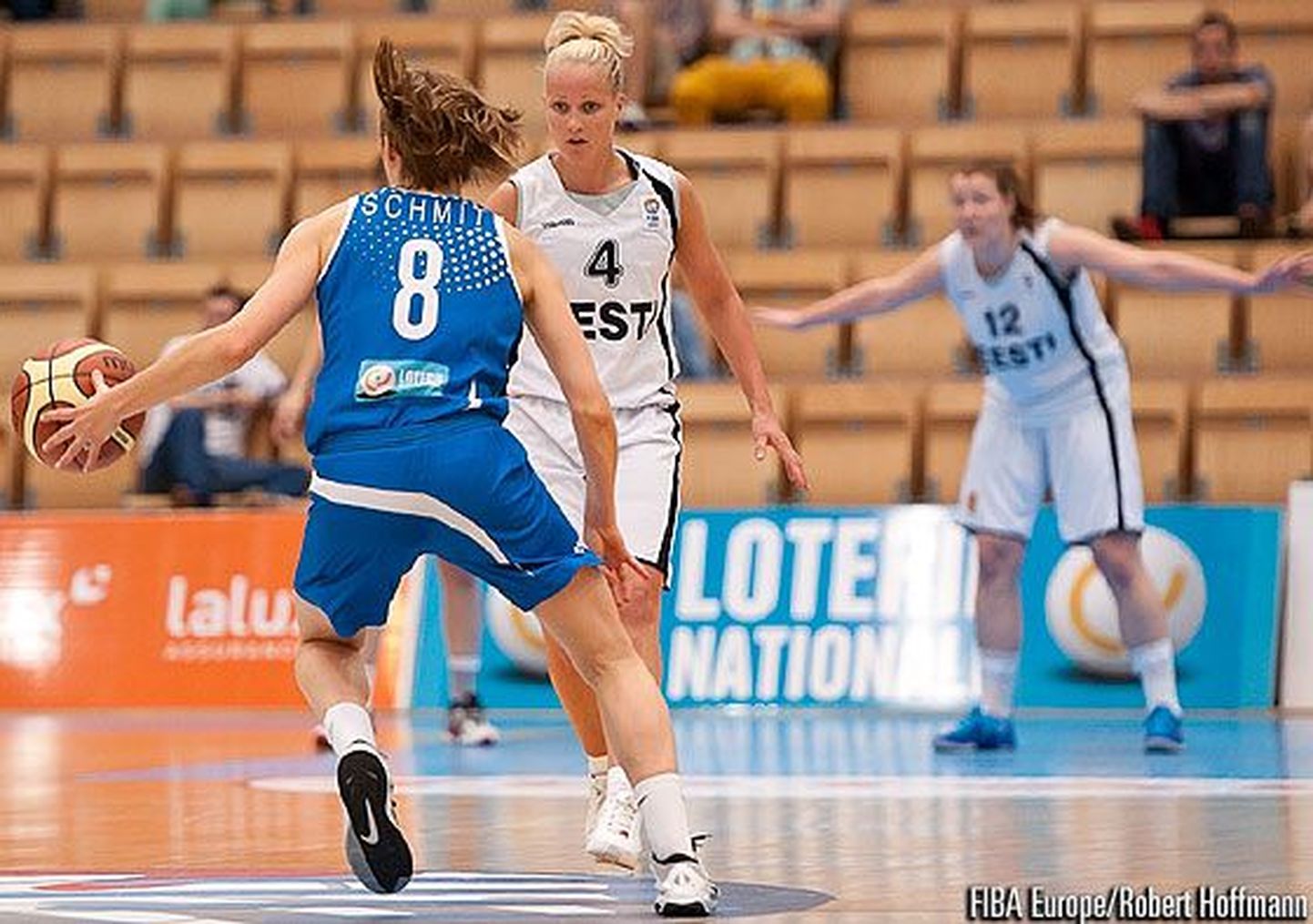 Eesti koondis mängus Luksemburgiga.