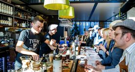 Galerii: Barista vs baarmen restoranis Trühvel