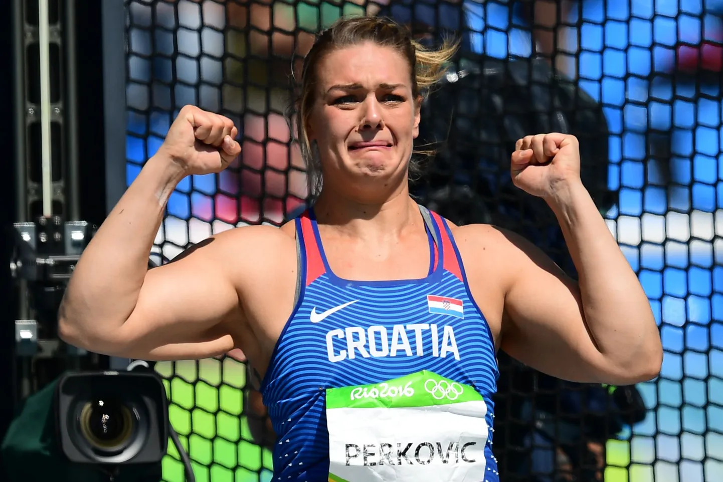 Sandra Perkovic suutis vaid ühe katse toel kaitsta oma olümpiatiitlit.