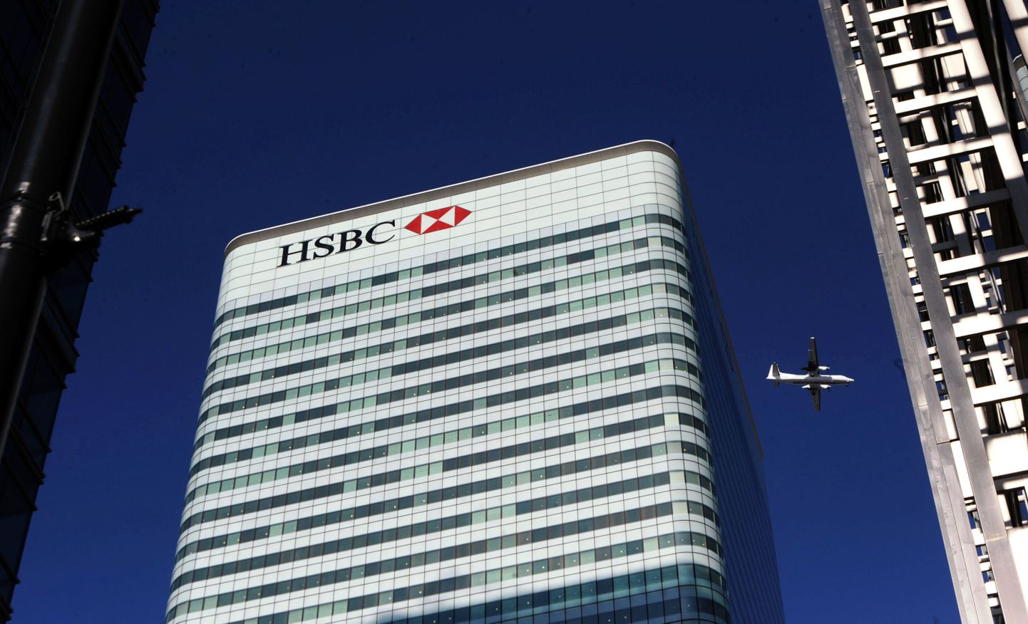HSBC peakorter Londonis Canary Wharfil.