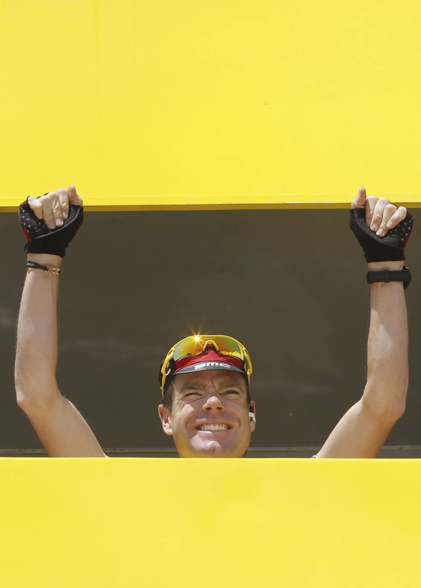 Tänavuse Tour de France'i võitja Cadel Evans.
