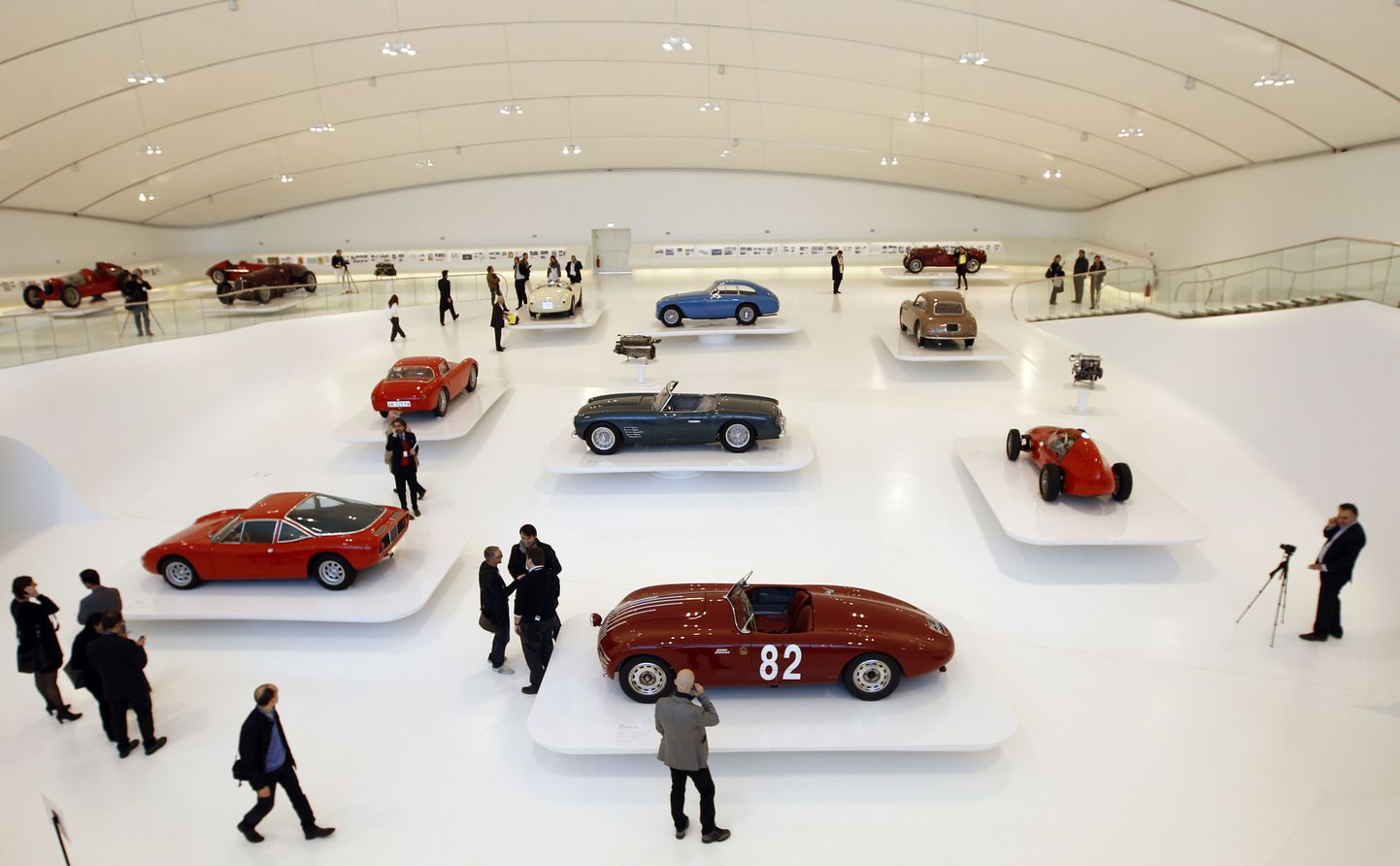 Ferrari muuseum.