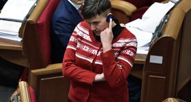 Надежду Савченко исключили из украинской делегации в ПАСЕ