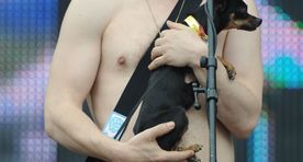 Сергей Шнуров спел про сгоревшую Москву в Крыму