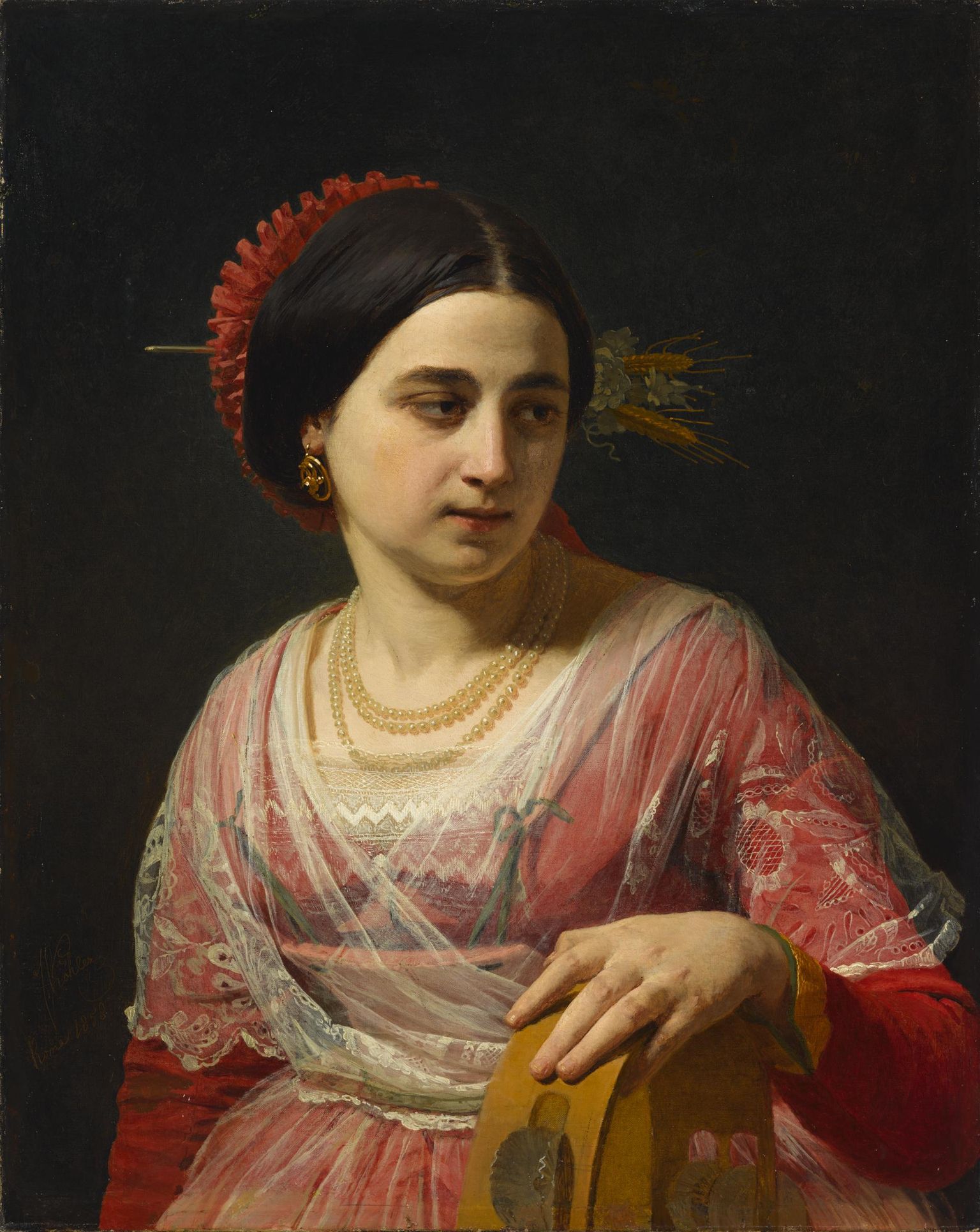 Johann Köler, «Roomlanna», 1858. Õlimaal.