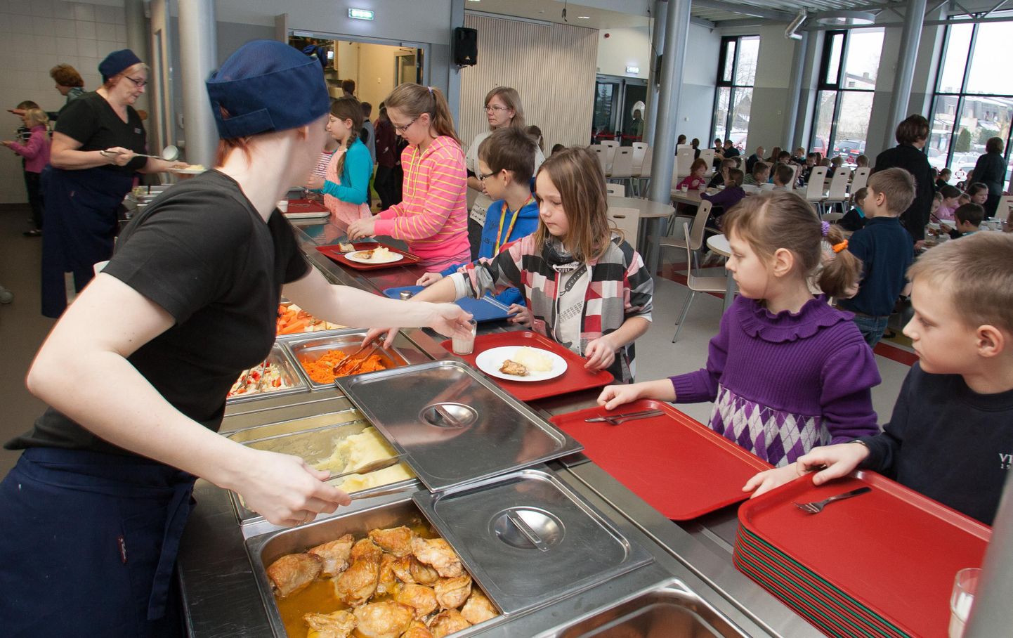 Uue söökla avamine Paalalinna koolis jaanuaris 2013.