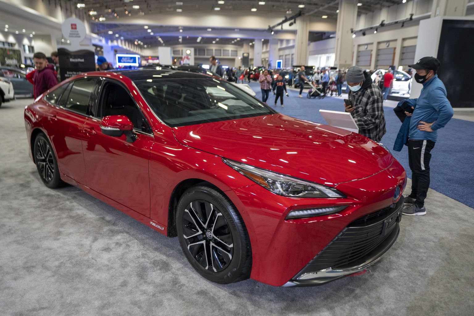Toyota näitusel USAs.