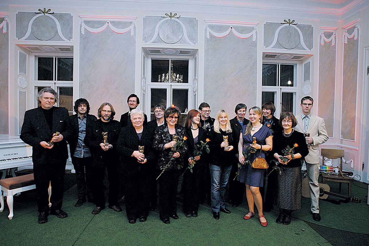 Tartu 2011. aasta kultuuripreemiate laureaadid.